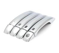STRJUS Car Door Handle Cover for Q5 2009-2013 A4 B8 S4 A5 2008-2011 8 Pcs/Set Chrome Car Door Handle Cover Exterior Trim ABS