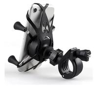 STRJUS Motorcycle Phone Mount GPS Mount Mounting Front Adapt Waterproof Motorcycle Phone Holder Clamp Mobile Accessories With Two Installation Methods