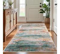 Strloepr Area Rugs 5 x 7 ft,Modern Abstract Multicolor Blue, Red, Beige, Gray, White,155 x 215 cm, Decorative Rug for Living Room Bedroom Teenage Girls Room Decor