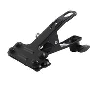 Stroagymoon 1 PCS Clip Background Support Clamp with Protective Sleeve Black Photo Studio Backdrop Bracket Holder Photography Accessory