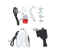 Stroagymoon Bike Light Bicycle Motorized Bike Friction Dynamo Generator Tail Light 6V 3W Bike Acessories