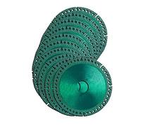 Stroagymoon Composite Multifunctional Cutting Saw Blade, 4 Inch Diameter Ultra-Thin Circular Saw Blades Glass Cutting Disc(10PCS)