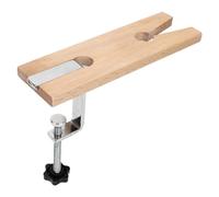 Stroagymoon Professional Wooden Jewelry Bench with Pin Clamp, Essential Tools for Cutting and Polishing Jewels