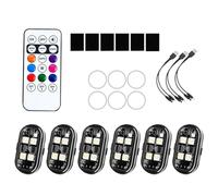 Strobe Lights for Car | Cordless Safety Lights,Remote Control 8-Color Flashing LED for Aircraft Car Stroller Dirtbike Trailer Motorcycle Drone Scooter Tailgate Truck