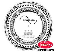 Stroboscopic Disc 33/45/78 RPM 50 & 60 Hz Analogis PERFECT PITCH