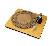 Stroboscopic Effect Pattern Vinyl Slip Mat Cork Turntable Mat Optical DJ Record Player Mat 12" 7" Psychedelic Gift Slipmat (12")