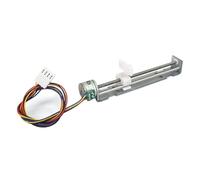 Stroke 80mm Linear Actuator DIY 3D Printer 15mm Stepping electronic starter DC 5V 6V 9V 2-phase 4-wire Precision Stepper electronic starter IINKUEYK(Model B)