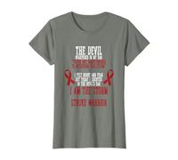 Stroke Awareness I Am The Storm Stroke Warrior Quotes T-Shirt