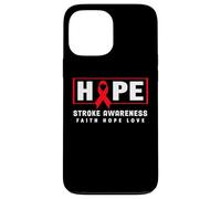 Stroke Awareness Shirt - Red Ribbon Hope Stroke Awareness Case for iPhone 13 Pro Max