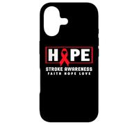 Stroke Awareness Shirt - Red Ribbon Hope Stroke Awareness Case for iPhone 17