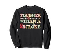 Stroke Awareness Tougher Than a Stroke Survivor Gift Sweatshirt
