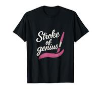 Stroke of Genius Painter Brush Stroke Graphic T-Shirt