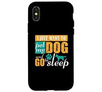 Stroke/petting the Dog Case for iPhone X/XS