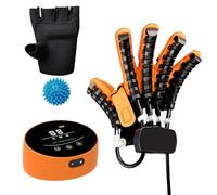 Stroke Recovery Robotic Gloves,Finger Orthosis,Hemiplegia Stroke Arthritis Left & Right Hand Finger Rehabilitation Trainer,for Hemiplegia, Arthritis
