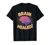 Stroke Survivor Artistic Brain Healing Anatomy Medical T-Shirt