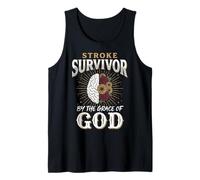 Stroke Survivor By The Grace of God Tank Top