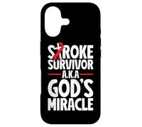 Stroke Survivor Gods Miracle Funny stroke recovery Case for iPhone 17