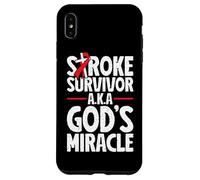 Stroke Survivor Gods Miracle Funny stroke recovery Case for iPhone XS Max