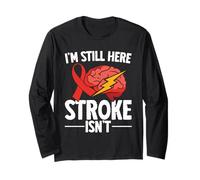 Stroke Survivor Gods Miracle Funny Stroke Recovery Long Sleeve T-Shirt