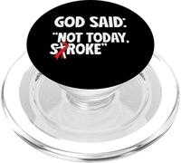 Stroke Survivor Gods Miracle Funny stroke recovery PopSockets PopGrip for MagSafe