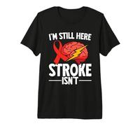 Stroke Survivor Gods Miracle Funny Stroke Recovery Premium T-Shirt