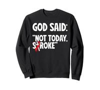 Stroke Survivor Gods Miracle Funny stroke recovery Sweatshirt