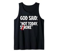 Stroke Survivor Gods Miracle Funny Stroke Recovery Tank Top