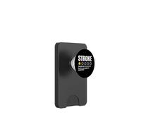 Stroke survivor heart disease warrior fighter cardiac arrest PopSockets PopWallet for MagSafe
