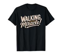 Stroke Survivor Walking Proof Miracles Real Brain Attack T-Shirt