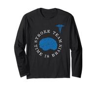 Stroke Team - Time is Brain - Stroke Response Team Long Sleeve T-Shirt