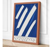 Strokes Over the City Canvas Wall Art Print 18x12 Inch (46 x 30 cm)