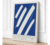 Strokes Over the City Canvas Wall Art Print 36x24 Inch (91 x 61 cm)