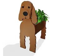 strolfay Dog Planter Gifts for Women,Cute PVC Herb Garden Dog Flower Planter,Dog Planters for Indoor/Outdoor Plants,Dog Flower Pots Suitable Birthday Gifts for pet Lovers 9.45 * 9.17 * 13.39in