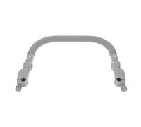Stroller Armrest Handlebar Extender with PU Leather Cover | Foldable without Removal, Quick Install, Adjustable Angle Support, Universal Fit for Most Prams