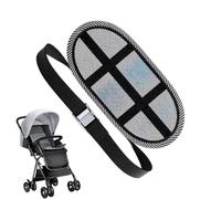 Stroller Bassinet Cushion Breathable Back Lumbar Support Spine Care | Kids Stroller Seat Pillow Cushion for Boys Girls Over 6 Months Shopping Camping Picnic Travel Walk