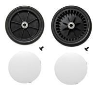 Stroller Bearing Wheels, 2 Pack Rear Wheel Replacement Compatible with YOYO, Chbaby, Kiddopotamus