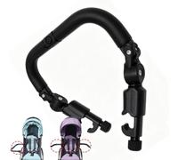 Stroller Bumper Bar | Safety PU Leather Replacement | Kids Stroller Handle Attachment | for Holiday Birthday Camping Outdoor Walking Shopping Family Trips