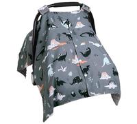 Stroller Canopy, 39X28 Inch Multi-Use Soft Warm Nursing Cover, Peek-a-Boo Opening Car Seat Cover Baby, Cute Cow Print Baby Stuff for Indoor Outdoor