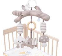 Stroller Car Toys - 12.99X9.84In Hanging Cot Crib Activity Toy, Educational Wind Chime Play Accessory, Interactive Developmental Entertainment | Boys Girls Outdoor Travel Park Vacation Playtime