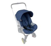 Stroller Changing Kit Clothes, Canopy Cover, Seat Cushion Compatible with Doona Car Seat Stroller (Navy Blue)