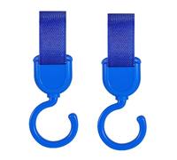 Stroller Clips, Pram Hooks for Bags, Mom Hooks, 2 Pieces, Rotating Stroller Clip | Mom Stroller Hook, Practical Multipurpose Hook, Mom Bag Hook Hanger for Electric Vehicle