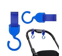 Stroller Clips, Stroller Bag Hooks,Mommy Hook 2 Swivel Stroller Clips - Convenient Hook, Stylish, Suitable for Electric Vehicles and Wheelchairs