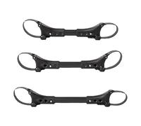 Stroller Connector - Adjustable Length, Turns Two Single Strollers Into A Double Stroller | Adjustable Twin Babys Pushchair Linker, Double Pram Joining Adapter Clips For Doubles Prams Walking Shopping