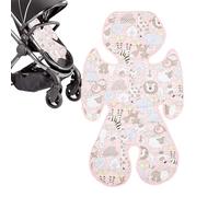 Stroller Cooling Mat, Toddler Ice Mat Baby Pushchair Seat Ice Liners Baby Cushion Stroller Cooling Pad Car Seat Cooler Pad for Babies Baby StrollerSeat C-oolingPad StrollerCooling MatLiner