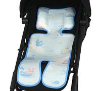 Stroller Cooling Pad - Breathable Thermal Regulation Efficiency, Moisture Wicking 3D Air-Mesh Design, Hydrophilic Fiber + 5 Point Harness Adjustment, Lightweight Lining