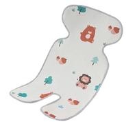 Stroller Cooling Pad | Car Seat Cover Mat - Cute Breathable Cover Cushion Ice Silk Double-Sided Carseat Liner for Boys & Girls
