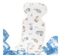 Stroller Cooling Pad, Cooling Car Seat Insert Liner, Breathable Ice Mat Cushion for Baby Strollers, Seats, Nursery, Indoor & Outdoor Travel, Park, Walking, Summer, Home Comfort