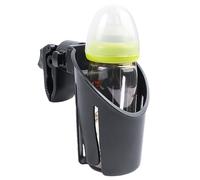 Stroller Cup Holder - 360 Degree Rotation Organizer, Bike Water Bottle Mount with Grip, Secure Drink Rack Pair with Control, Outdoor Utility Feature, Beverage Accessory for Scooter, Walker, Cart