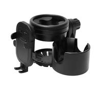 Stroller Cup Holder Attachment with Phone Holder, 3 in 1 Universal Baby Stroller, Bike, Wheelchair, Walker, Scooter Water Bottle Drink Holder Accessories for Most Donna, Uppababy, Bugaboo