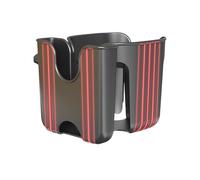 Stroller Cup Holder, Mobility Scooter Cup Holder, 2 In 1 Adjustable Attachment Organizer Storage For Golf Cart Walking Shopping Jogging